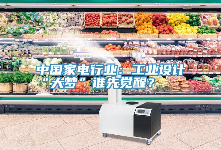 中國家電行業(yè)：工業(yè)設(shè)計(jì)“大夢”誰先覺醒？