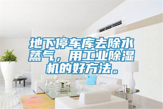 地下停車庫(kù)去除水蒸氣，用工業(yè)除濕機(jī)的好方法。