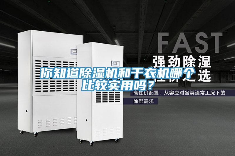 你知道除濕機和干衣機哪個比較實用嗎？