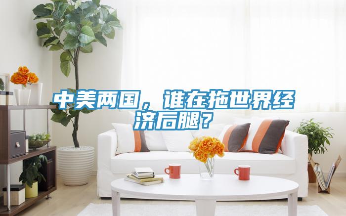中美兩國，誰在拖世界經(jīng)濟(jì)后腿？