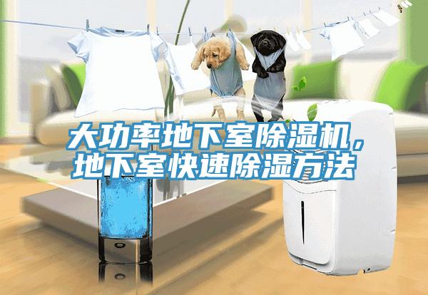 大功率地下室除濕機(jī)，地下室快速除濕方法
