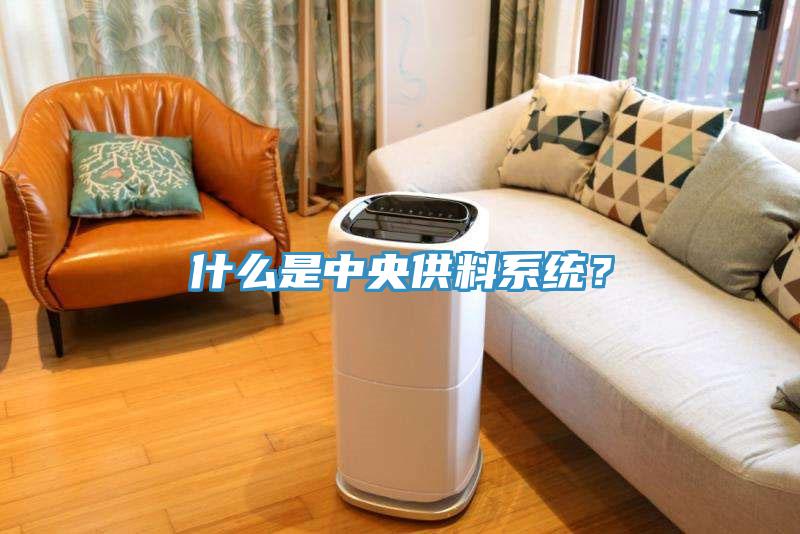 什么是中央供料系統(tǒng)？