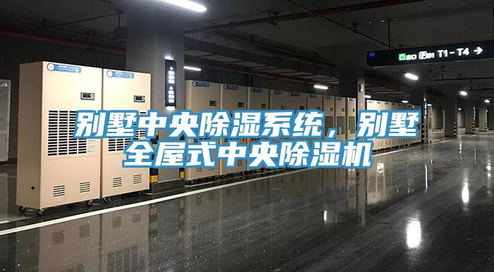 別墅中央除濕系統(tǒng)，別墅全屋式中央除濕機(jī)