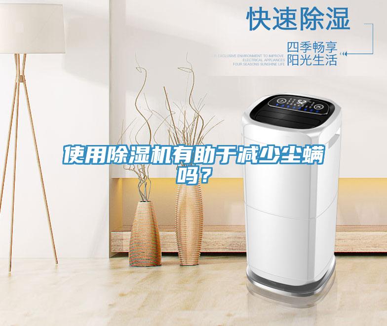 使用除濕機有助于減少塵螨嗎？