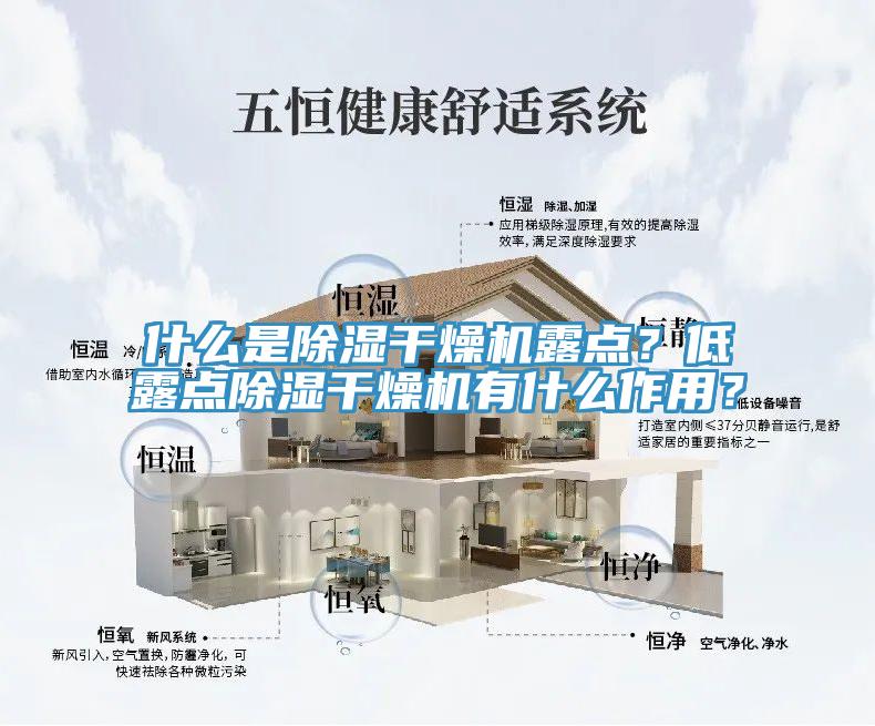什么是除濕干燥機(jī)露點(diǎn)？低露點(diǎn)除濕干燥機(jī)有什么作用？