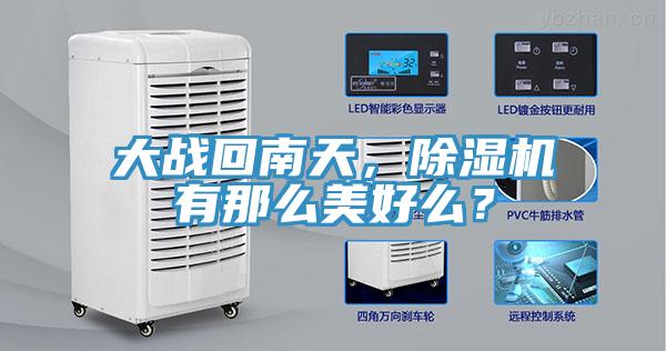 大戰(zhàn)回南天，除濕機(jī)有那么美好么？