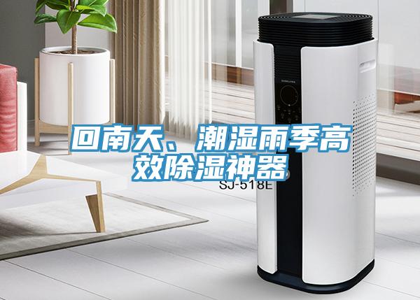 回南天、潮濕雨季高效除濕神器