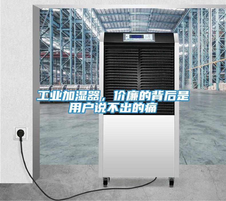 工業(yè)加濕器，價(jià)廉的背后是用戶說(shuō)不出的痛