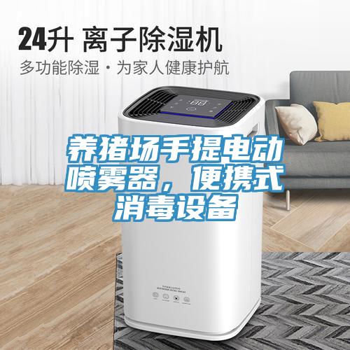 養(yǎng)豬場手提電動(dòng)噴霧器，便攜式消毒設(shè)備