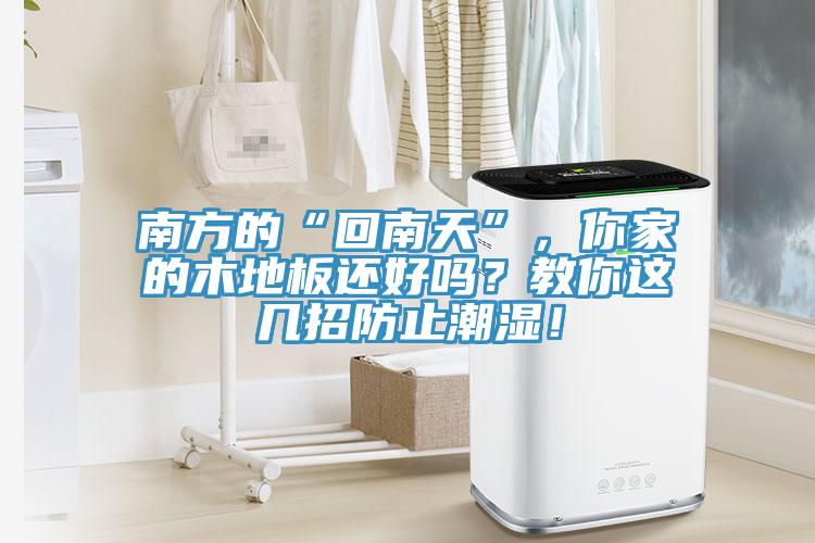 南方的“回南天”，你家的木地板還好嗎？教你這幾招防止潮濕！