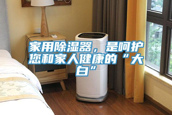 家用除濕器，是呵護您和家人健康的“大白”