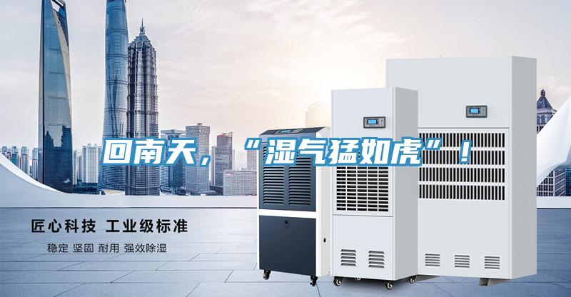 回南天，“濕氣猛如虎”！