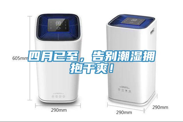 四月已至，告別潮濕擁抱干爽！