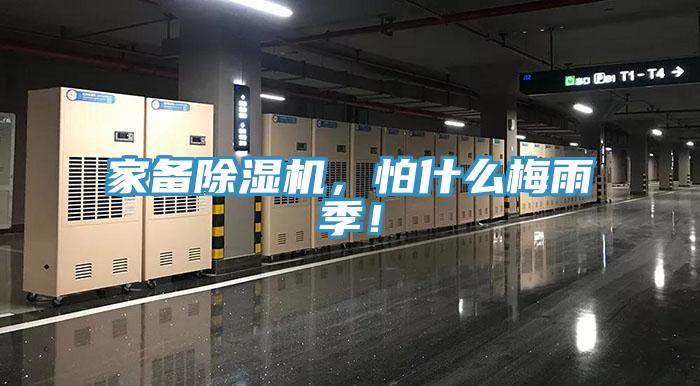 家備除濕機(jī)，怕什么梅雨季！