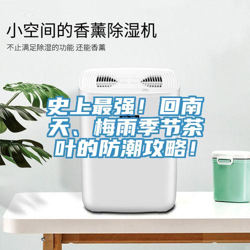 史上最強(qiáng)！回南天、梅雨季節(jié)茶葉的防潮攻略！