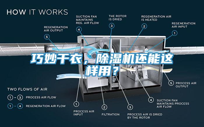 巧妙干衣，除濕機(jī)還能這樣用？