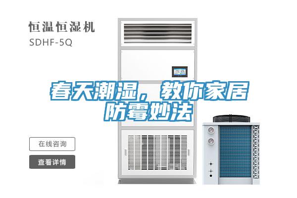 春天潮濕，教你家居防霉妙法
