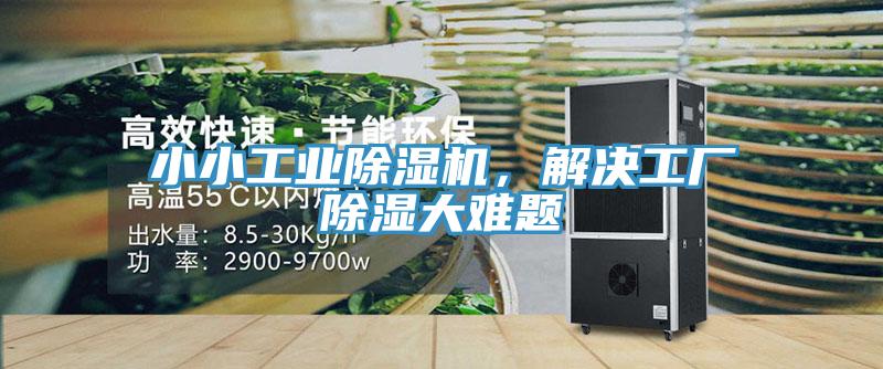 小小工業(yè)除濕機，解決工廠除濕大難題