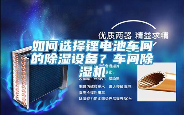 如何選擇鋰電池車(chē)間的除濕設(shè)備？車(chē)間除濕機(jī)