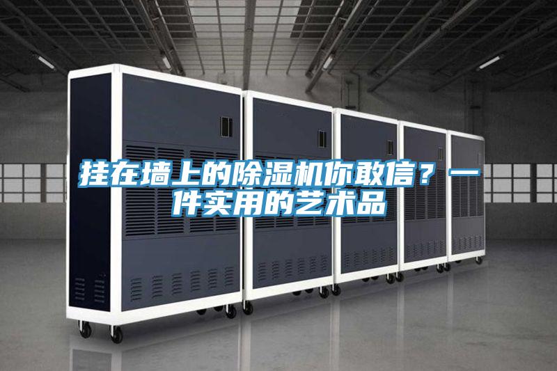 掛在墻上的除濕機你敢信？一件實用的藝術品