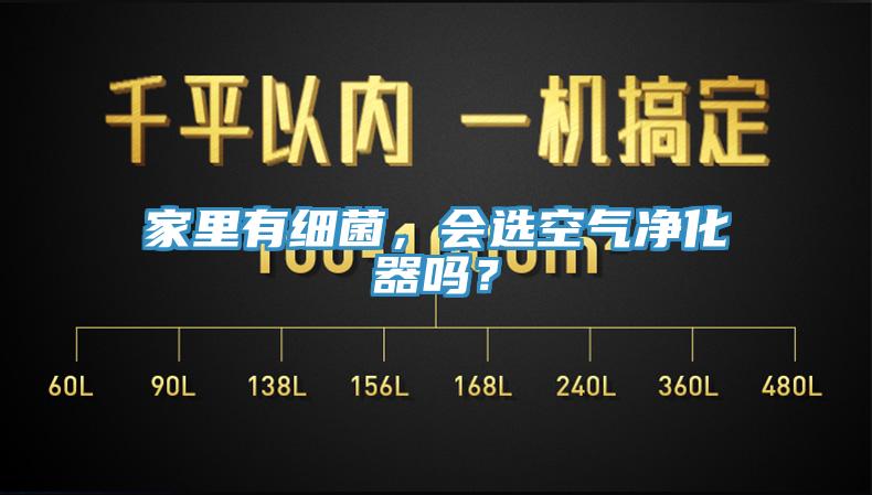 家里有細(xì)菌，會(huì)選空氣凈化器嗎？