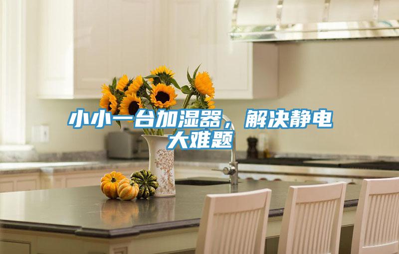 小小一臺加濕器，解決靜電大難題