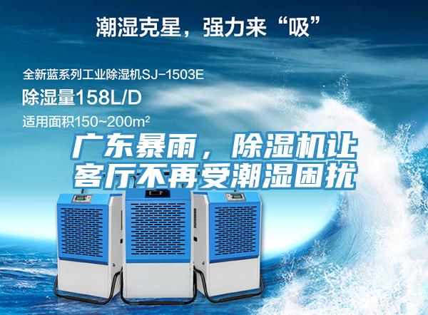 廣東暴雨，除濕機(jī)讓客廳不再受潮濕困擾