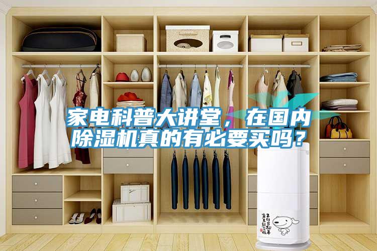 家電科普大講堂，在國內(nèi)除濕機(jī)真的有必要買嗎？