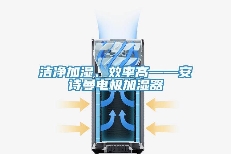 潔凈加濕、效率高——安詩(shī)曼電極加濕器