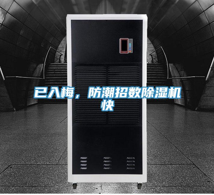 已入梅，防潮招數(shù)除濕機(jī)快