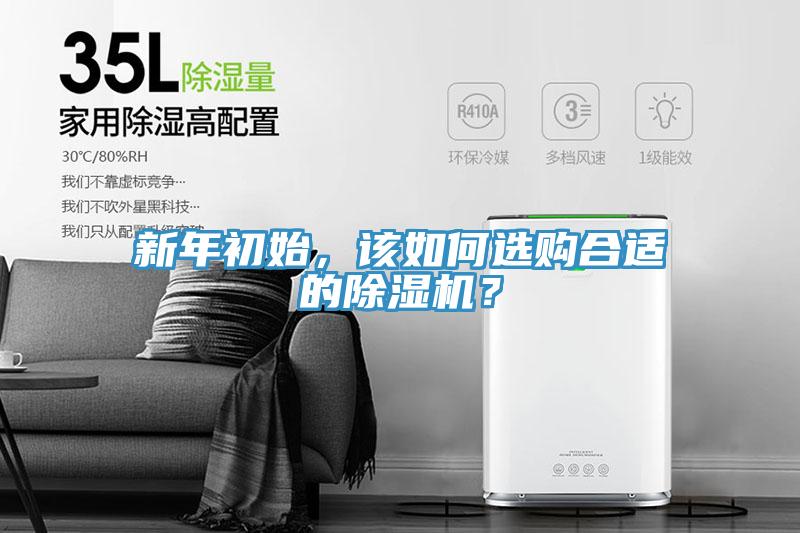新年初始，該如何選購合適的除濕機？