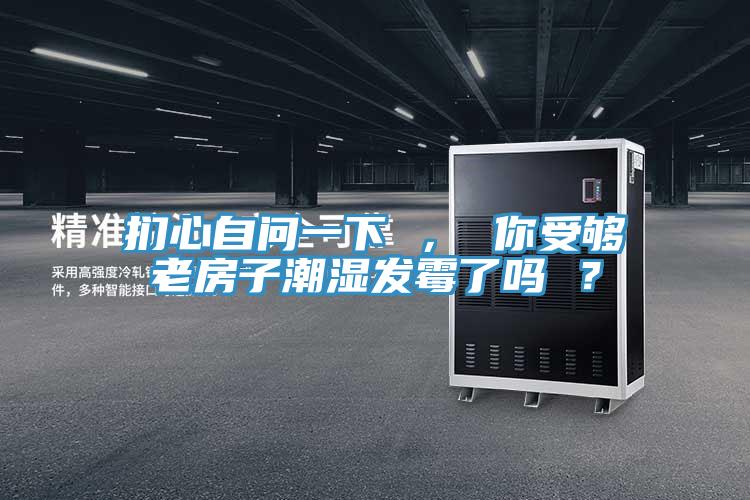 捫心自問(wèn)一下 ， 你受夠老房子潮濕發(fā)霉了嗎 ？