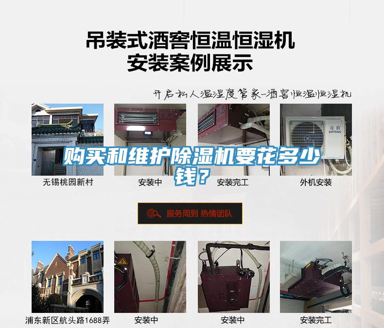 購買和維護除濕機要花多少錢？