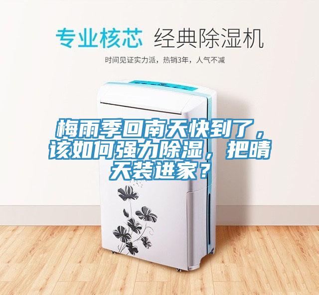 梅雨季回南天快到了，該如何強(qiáng)力除濕，把晴天裝進(jìn)家？