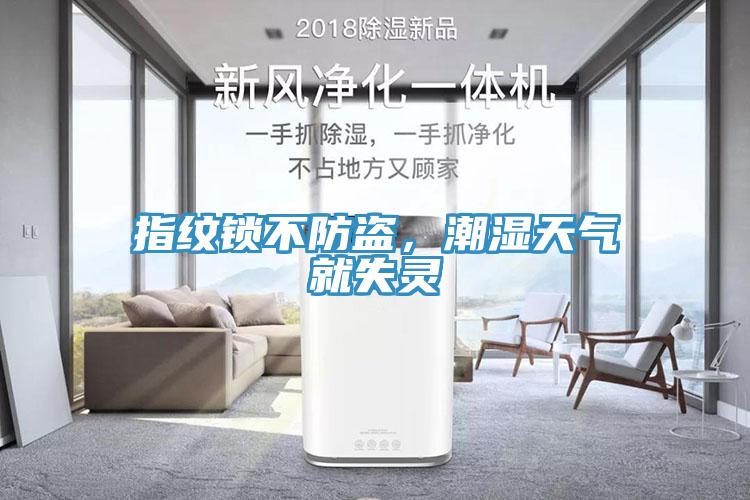 指紋鎖不防盜，潮濕天氣就失靈