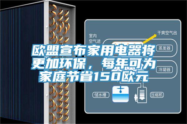 歐盟宣布家用電器將更加環(huán)保，每年可為家庭節(jié)省150歐元