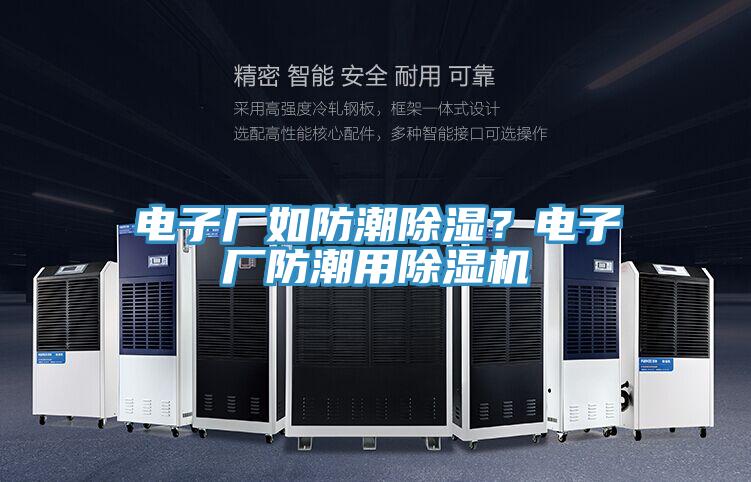 電子廠如防潮除濕？電子廠防潮用除濕機(jī)