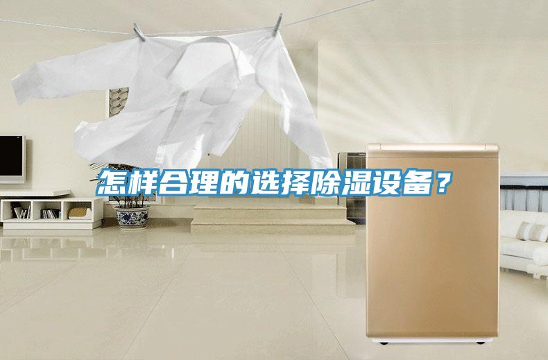 怎樣合理的選擇除濕設(shè)備？
