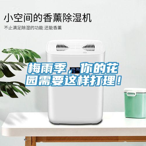 梅雨季，你的花園需要這樣打理！