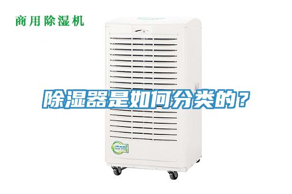 除濕器是如何分類的？