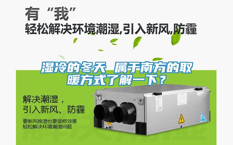 濕冷的冬天 屬于南方的取暖方式了解一下？