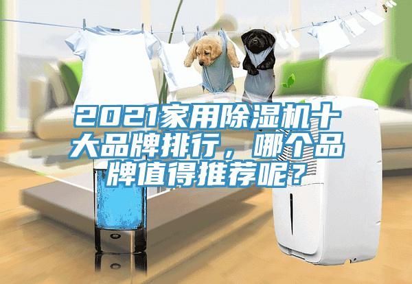 2021家用除濕機十大品牌排行，哪個品牌值得推薦呢？