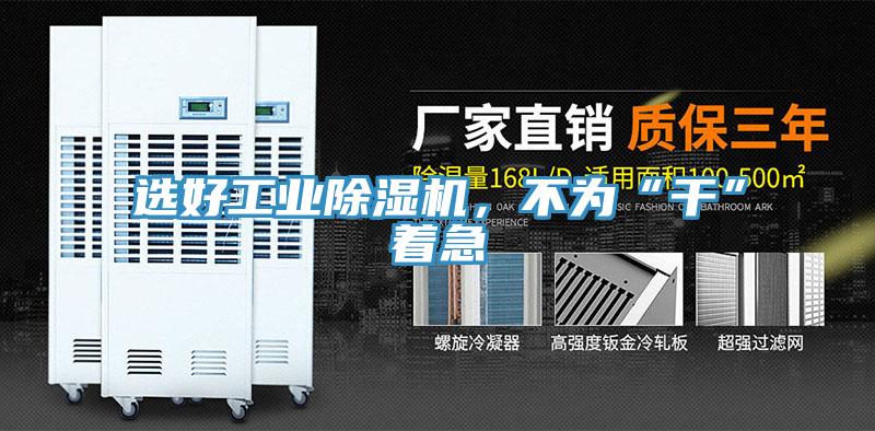 選好工業(yè)除濕機(jī)，不為“干”著急