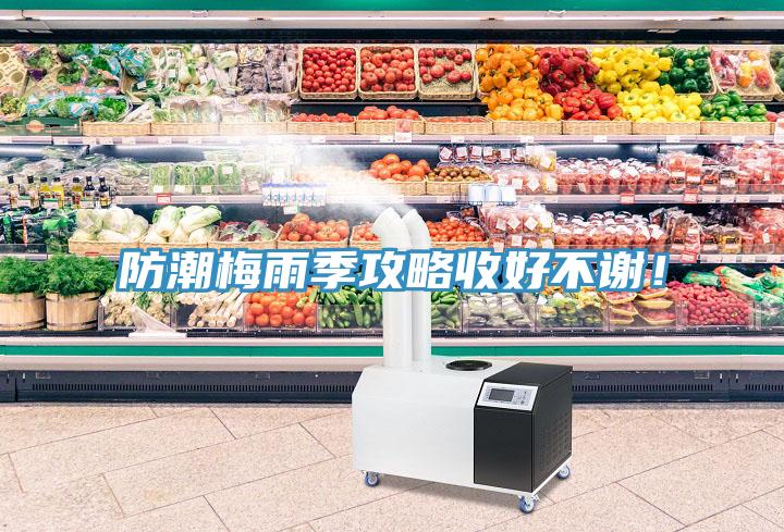 防潮梅雨季攻略收好不謝！