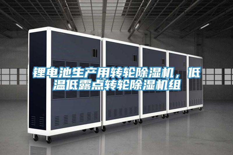 鋰電池生產(chǎn)用轉(zhuǎn)輪除濕機(jī)，低溫低露點(diǎn)轉(zhuǎn)輪除濕機(jī)組