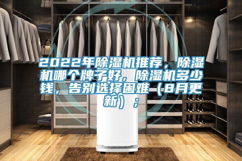 2022年除濕機推薦，除濕機哪個牌子好，除濕機多少錢，告別選擇困難（8月更新）；