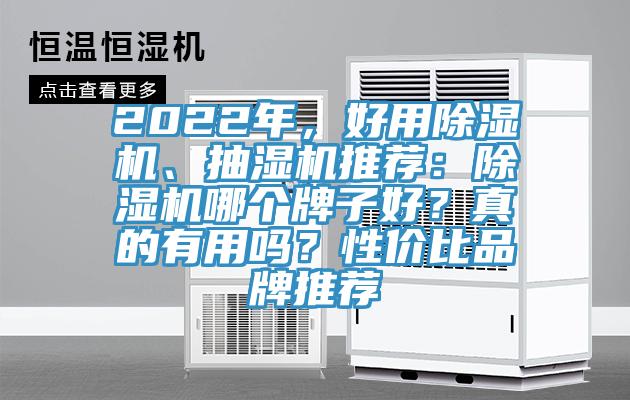2022年，好用除濕機(jī)、抽濕機(jī)推薦：除濕機(jī)哪個(gè)牌子好？真的有用嗎？性價(jià)比品牌推薦