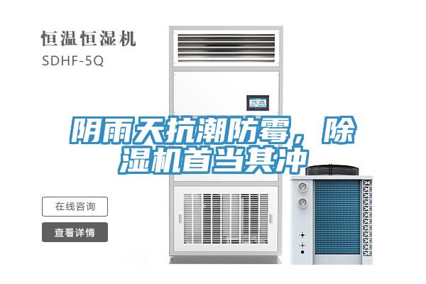 陰雨天抗潮防霉，除濕機(jī)首當(dāng)其沖