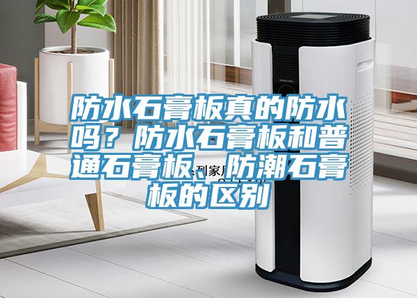 防水石膏板真的防水嗎？防水石膏板和普通石膏板、防潮石膏板的區(qū)別