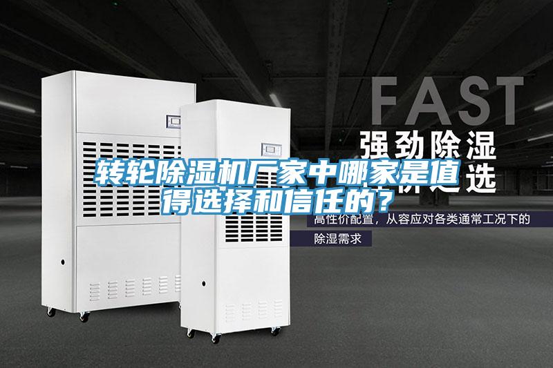 轉(zhuǎn)輪除濕機(jī)廠家中哪家是值得選擇和信任的？